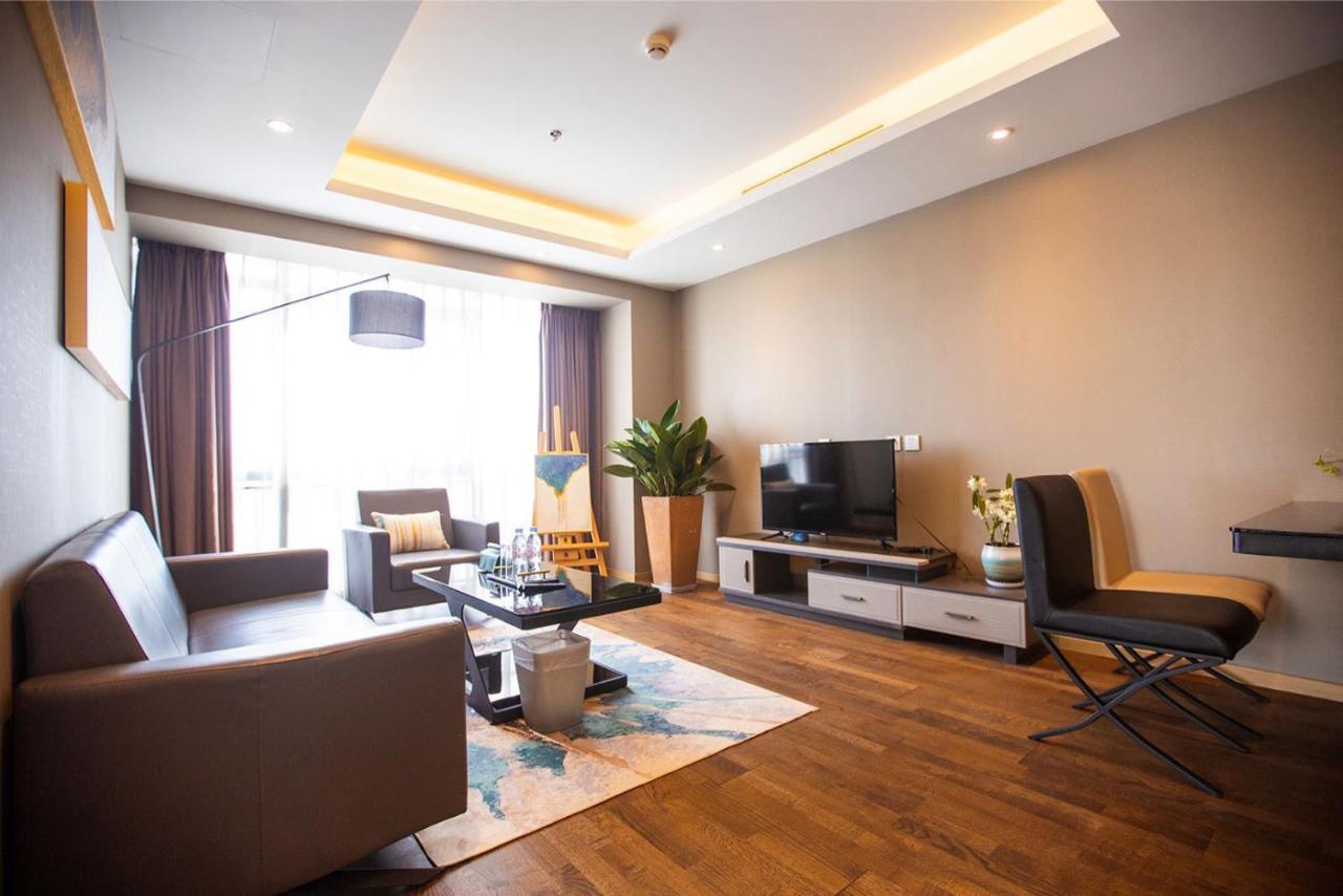 Yashi International Aparthotel بكين المظهر الخارجي الصورة