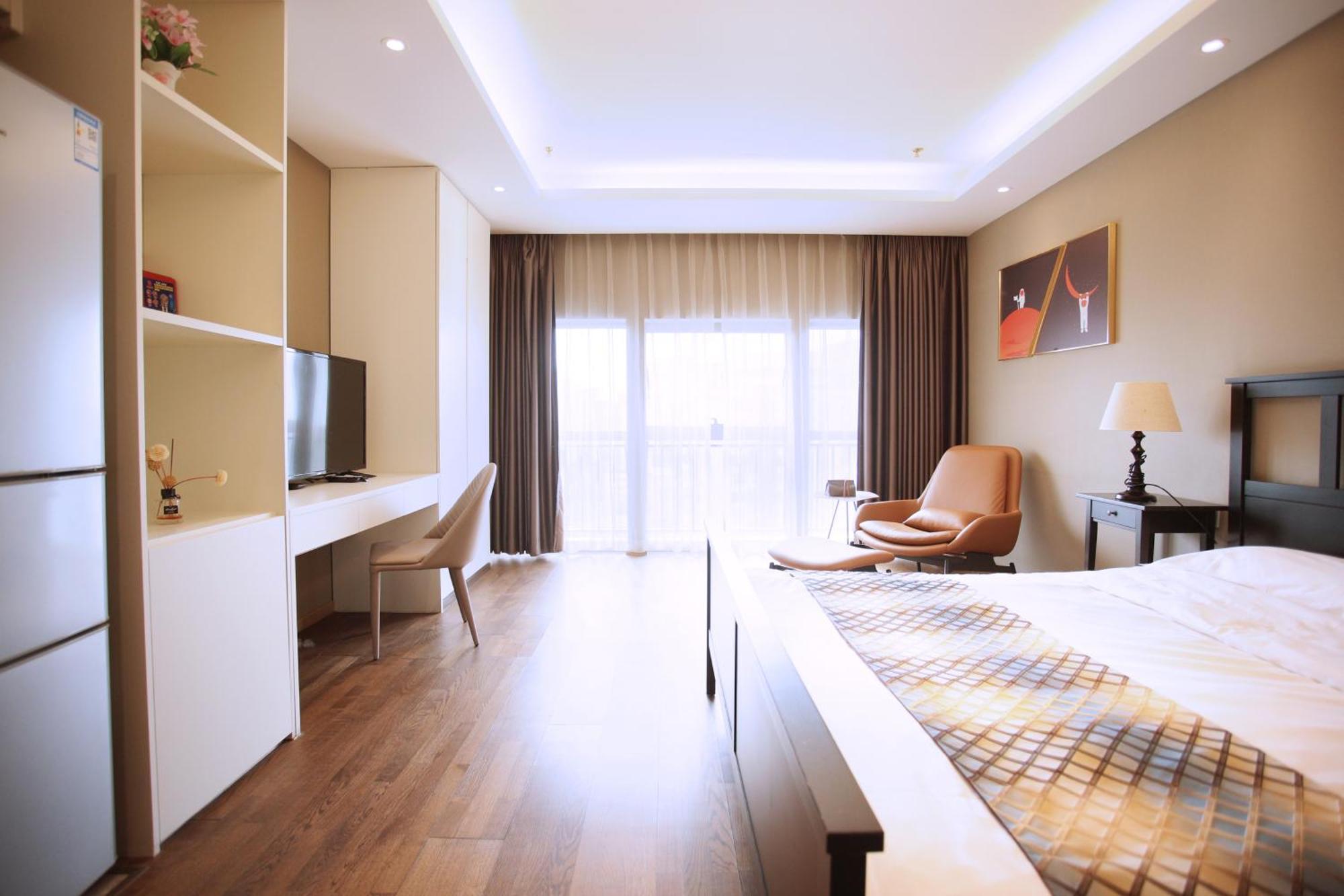 Yashi International Aparthotel بكين المظهر الخارجي الصورة